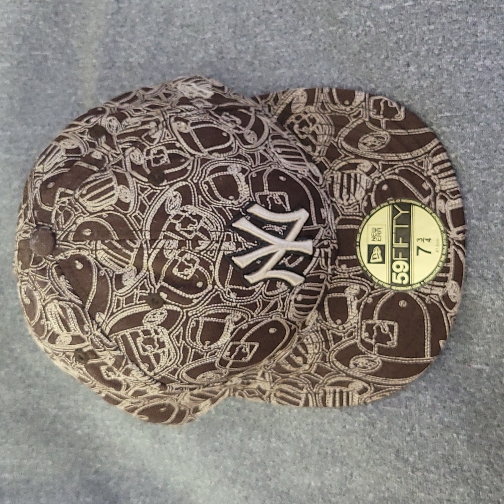 Brown New Era 59 Fifty Fitted Hat